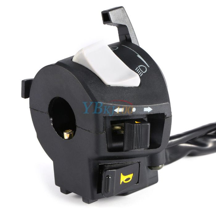 Comenzi ghidon cu soc manual bloc lumini moto atv