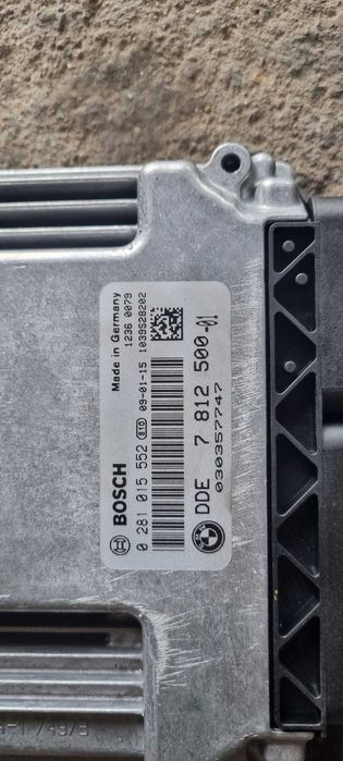 Kit pornire BMW seria 5 E60 N47 177 cai automata coduri  7812500