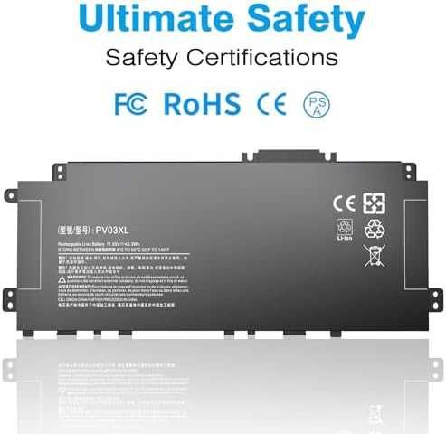 Нова HP Pavilion x360 14M-DW 13BB Батерия PV03XL 11.55V 3560mAh лаптоп