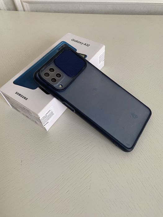 Samsung A12 blue с документами