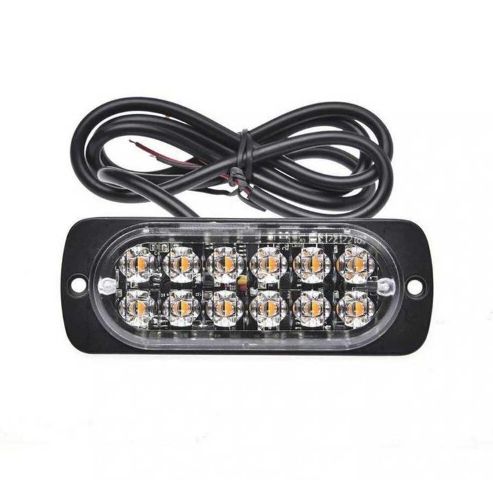 Блиц Аварийна светлина с 12 Диода Мигаща аварийна светлина