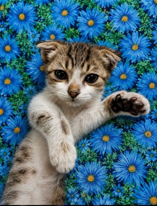 Пристраивается котёнок в добрые руки