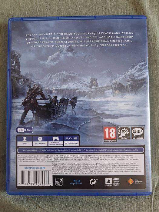 God of war Ragnarok PS4