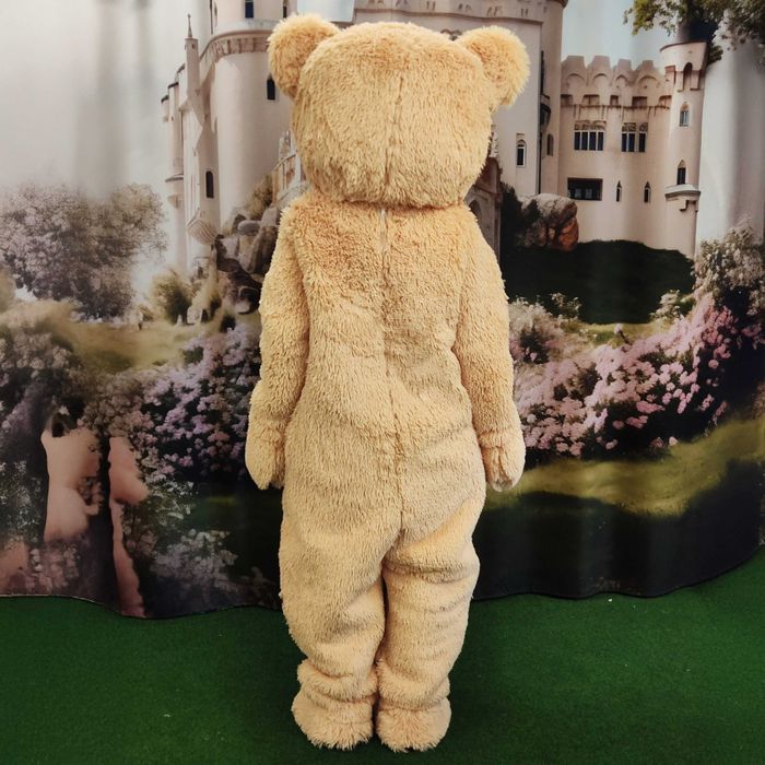 Mascot Urs Teddy din Blană Lux – Costum Premium pentru Evenimente