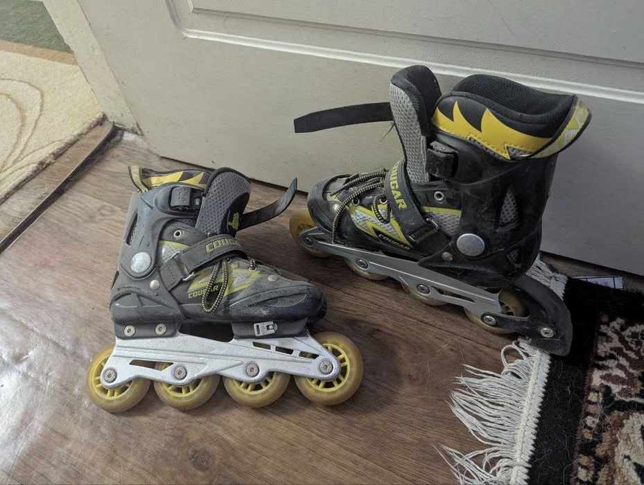 Детские ролики б/у регулируемые