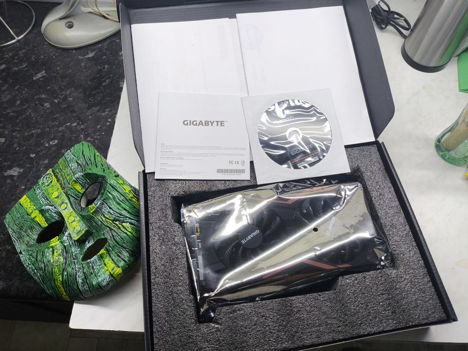 Игровая видеокарта Geforce GTX 1050Ti/Gygabyte G1 Gaming/полный ком-кт