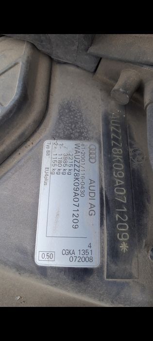 Двигател 2.7 тди ауди А4 Б8