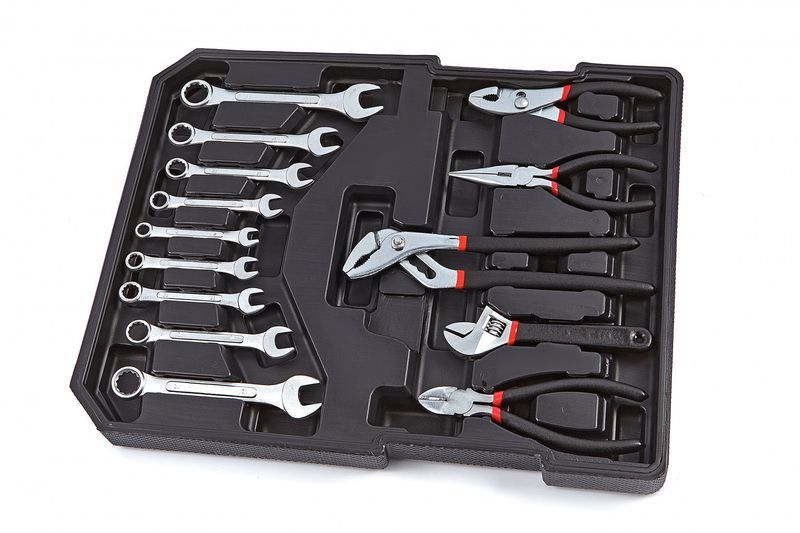 Комплект инструменти в куфарче, 599 части