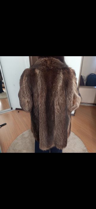 Шуба из меха бобра