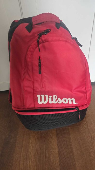 Rucsac Tenis Wilson Team (compartiment rachete + încălțăminte) - Stare Excelentă