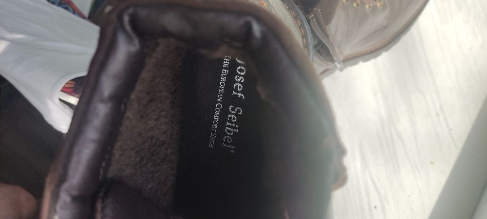 Кожаные ботинки josef siebel 45 размер