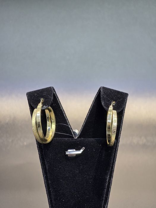 Золото 585  Серьги  Масса: 2.98