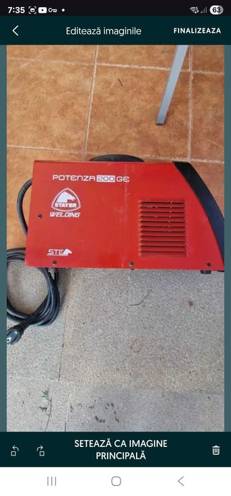 Aparat sudura inverter Stayer Potenza MMA 200A