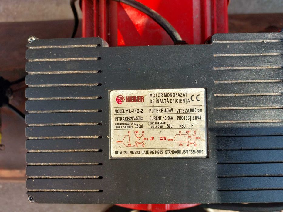 Compresor 240l, 10 bar, 510 l/min debit monofazic