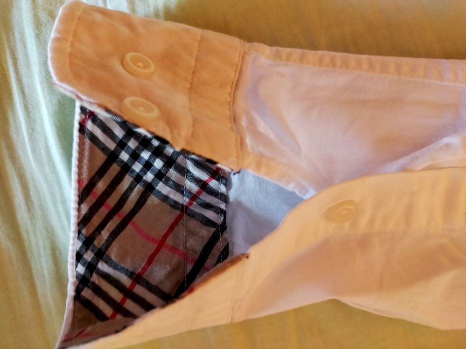 Рубашка для мальчика белая размер 164