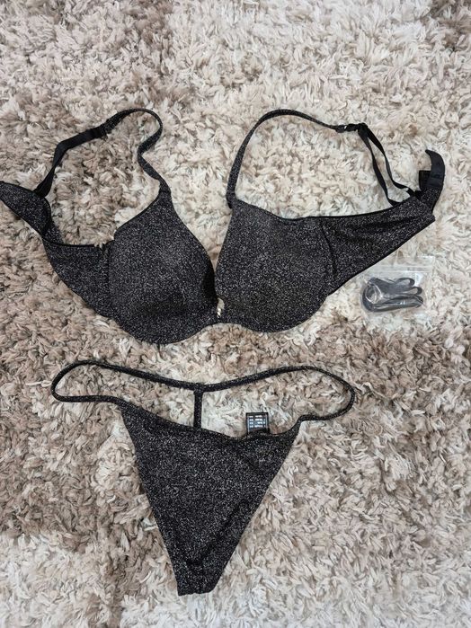 Set sutien conturat și chilot tanga dama Tcm-5 lei transportul