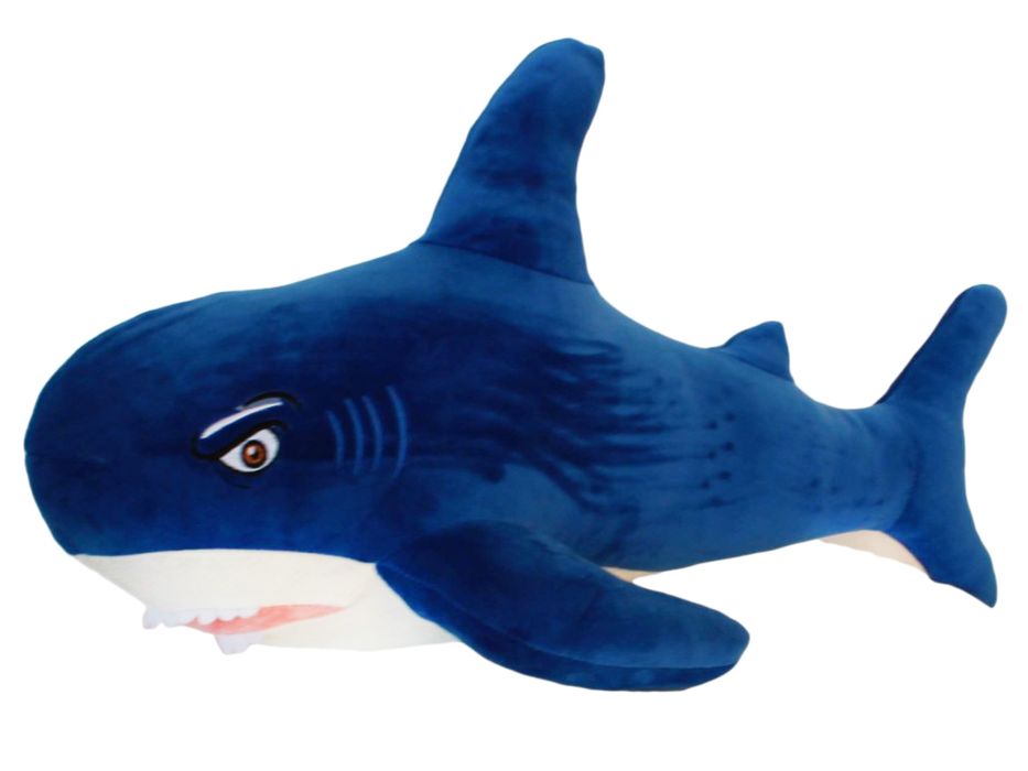 акула мягкая синяя