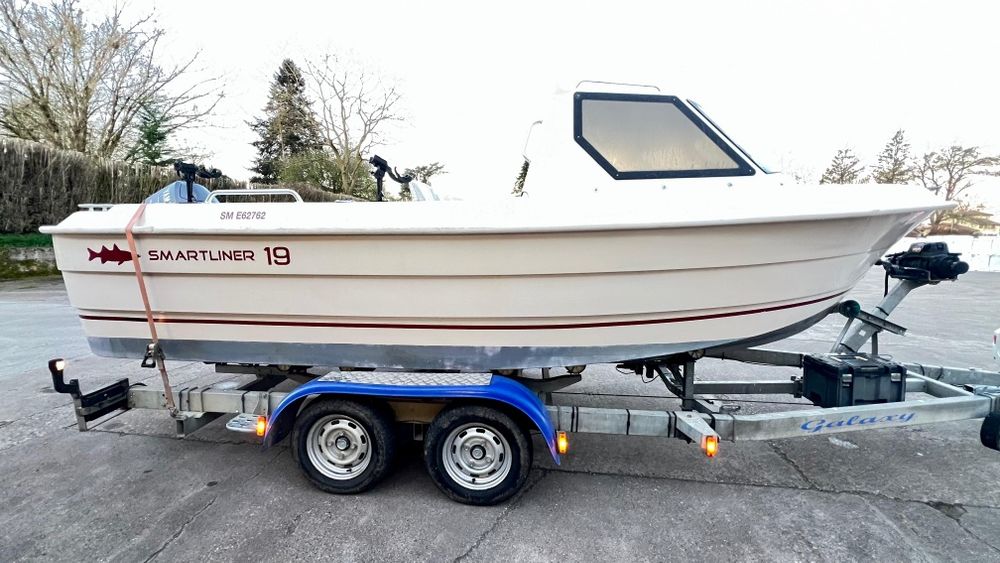 Barcă semicabină Smartliner Cuddy 19 -Motor Yamaha 50/60 cp