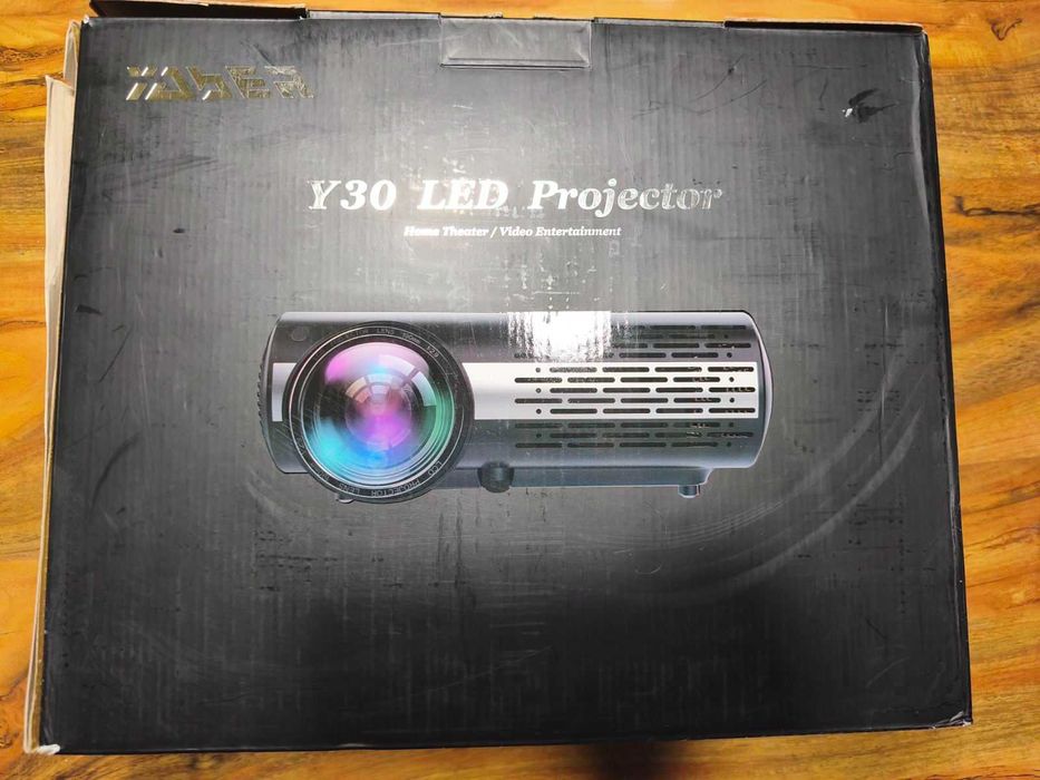 Чисто нов Full HD, Проектор YABER Y30 1080p Native, 9500L, 4D Keystone
