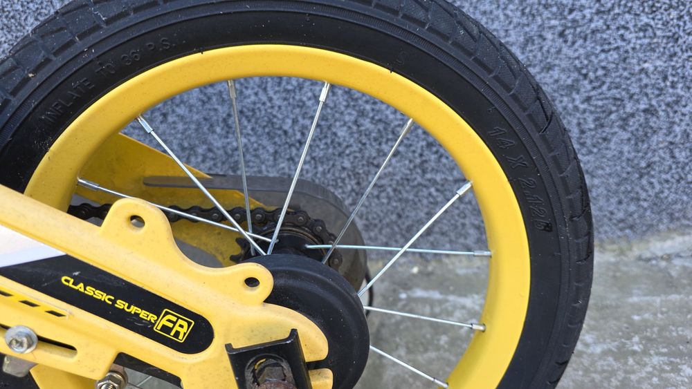 Vand bicicleta copii 14'' cadru din aluminiu