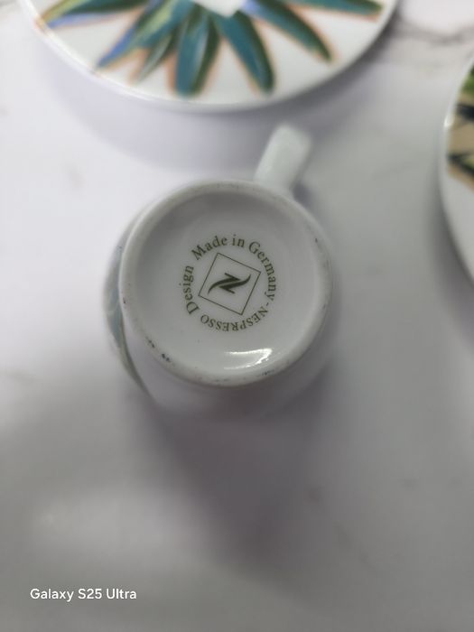 Nespresso чаши за еспресо с чинийка - лимитирана серия