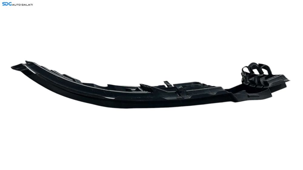 Grila Ornament Proiector Ceata Dreapta de pe Bara Spoiler Fata Volkswagen Passat B5 2000 - 2005 (Prinderi/Urechi Rupte Lateral) Cod 05321452 [L5887]