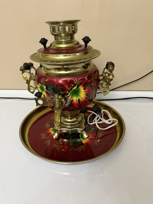 Самовар WELTIME с подносом продам