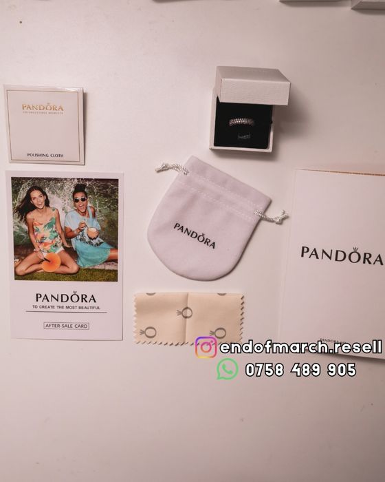 Inel Pandora Timeless Pave rose gold