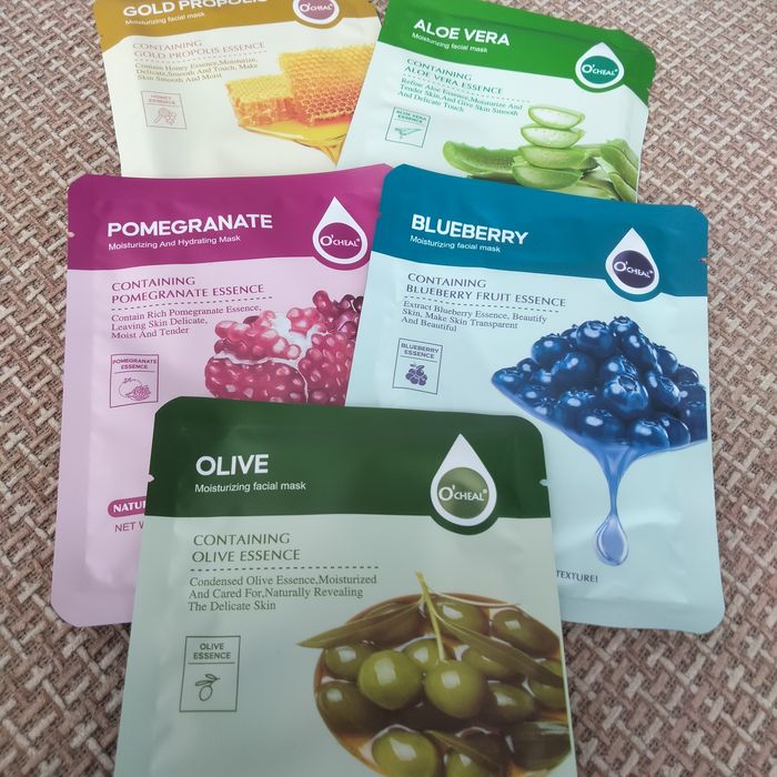 Корейские тканевые маски для лица
