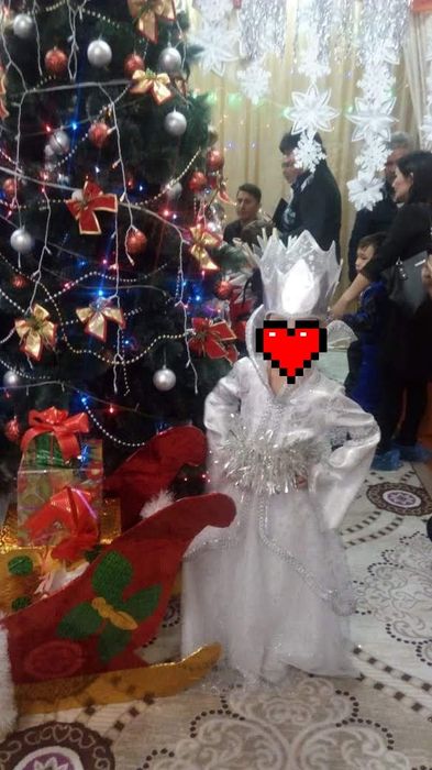 Костюм снежная королева!