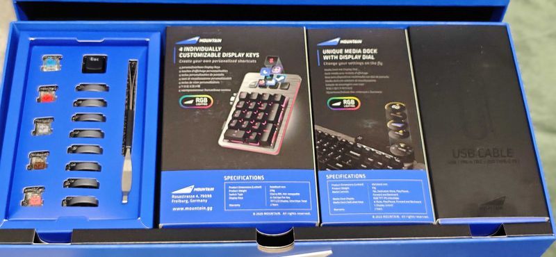 Геймърска клавиатура Mountain Everest MAX