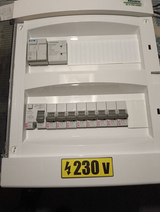 Tablou electric monofazat