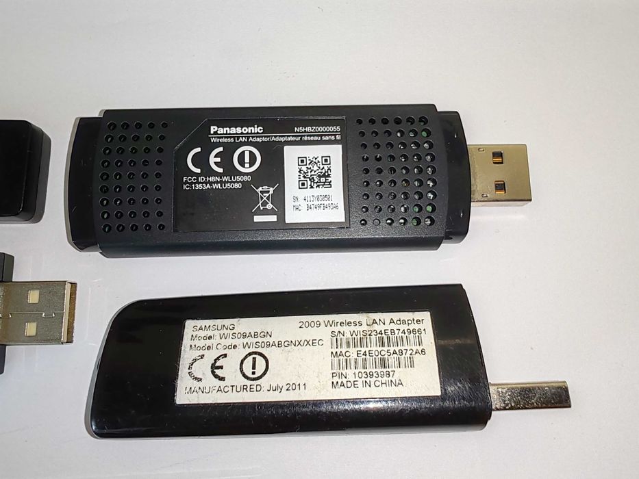 Adaptor wireless Samsung Sharp Panasonic Sony UWA-BR100 USB WLAN