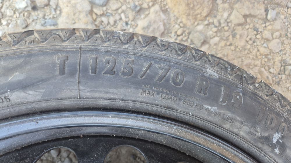Оригинална Резервна Гума - Патерица За VW Group 19Цола 5.112 66.6 Централен