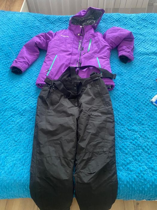 Лыжний костюм женский фиолетовый