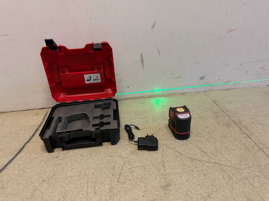 260803	Нивелир лазерен зелени кръстосани линии 30m 180° RD-CLG01
