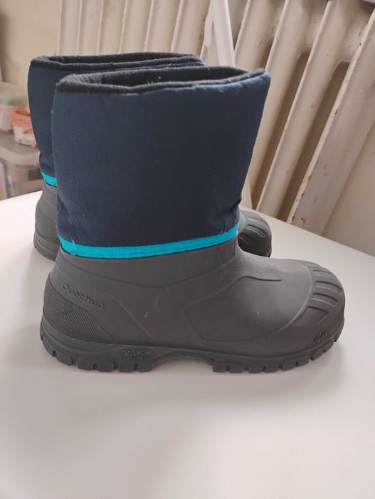 Ghete ploaie 30 31 Quechua băieți 6 7 8 9 ani cizme zăpadă iarnă ski