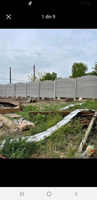 Placi de gard prefabricate