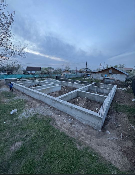 Заливка бетон заливаем фундамент монолит стяжка алматы опалу