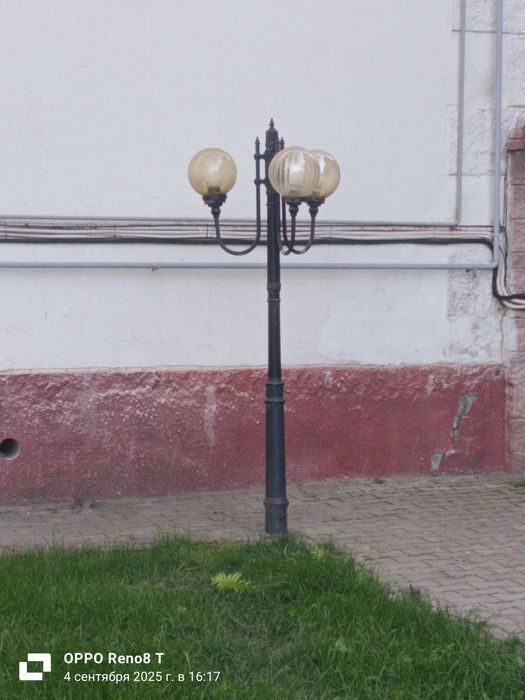 Садовые фонари .