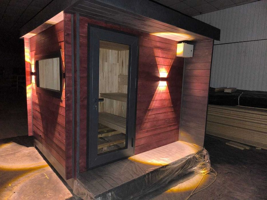 Продам деревянную каркасную баню