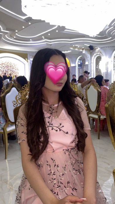 Розовое платье от Lichi