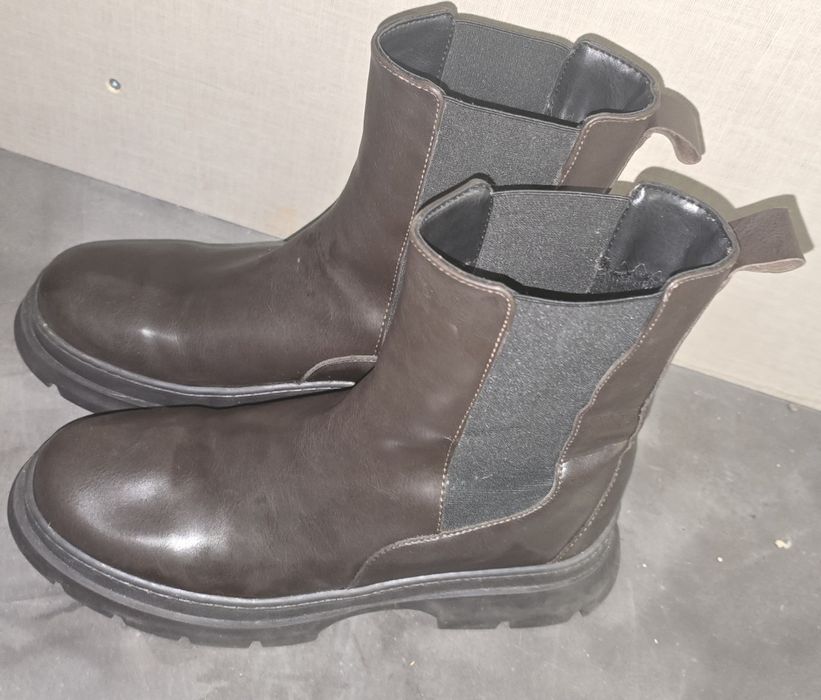 Дамски кафяви боти