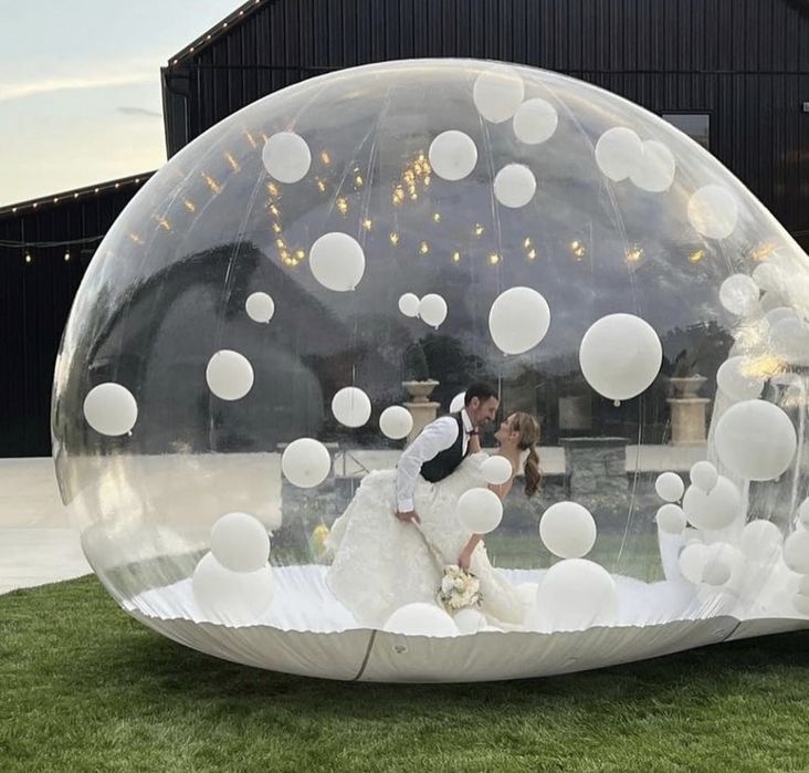 Бабл Хаус, батут