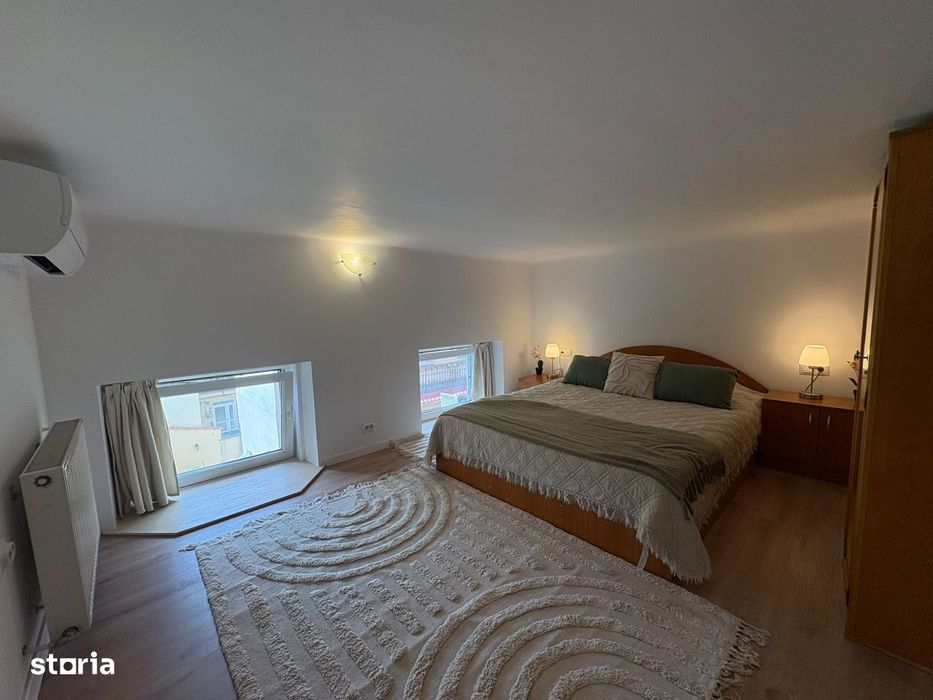 Apartament ULTRACENTRAL 3 camere | 2 dormitoare | 2 bai | balcon + cur