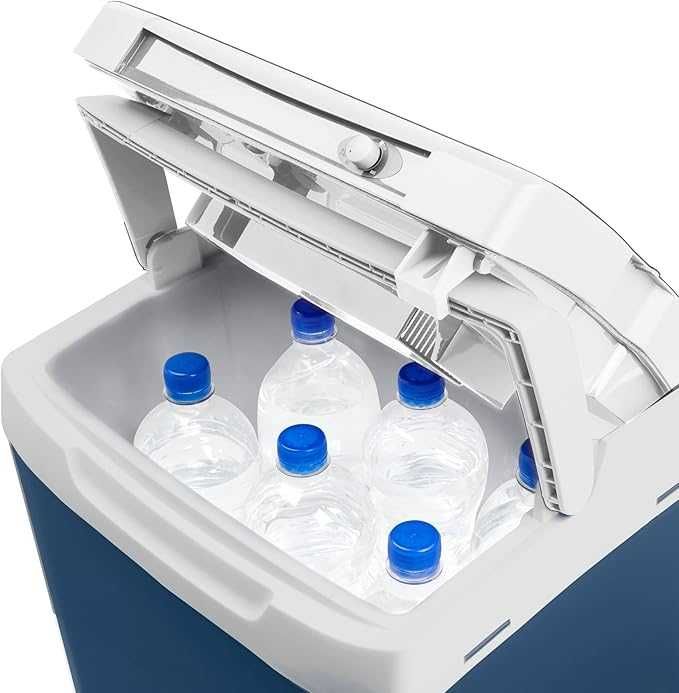 Lada frigorifica auto Mobicool MS30, 12/230 V, 29L, Alb/Albastru