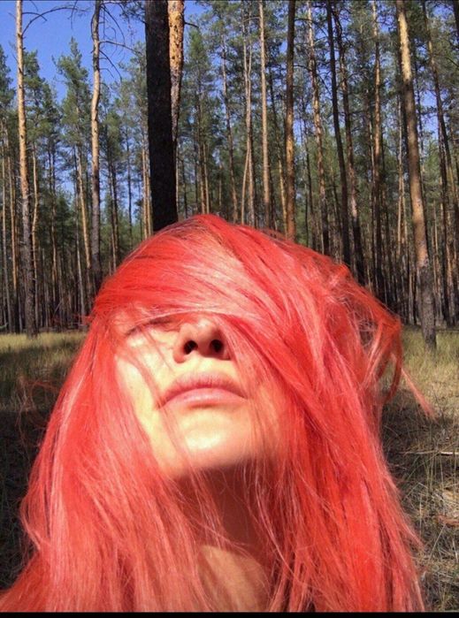 Стойкая краска для волос Anthocyanin O12 — Ярко кораллово-оранжевый