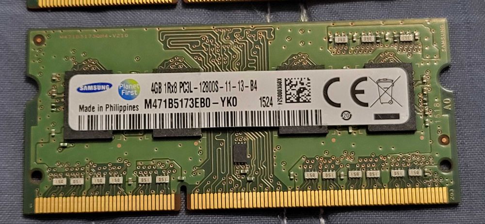Samsung rami ddr3 leptop 4Gb PC3L   25 lei bucata fuctionalii