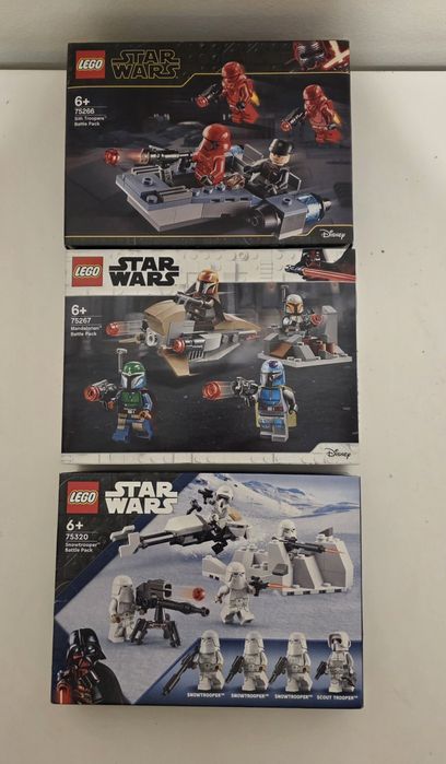 Lego Star Wars Battlepack 75266, 75267, 75320, 75280
