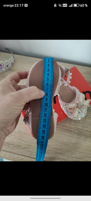 Pantofi Prințesa interior 15 cm